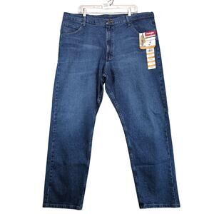 NWT Wrangler Five Star Heritage Jeans Men's 42x33 Relaxed Fit Low Stretch Work
